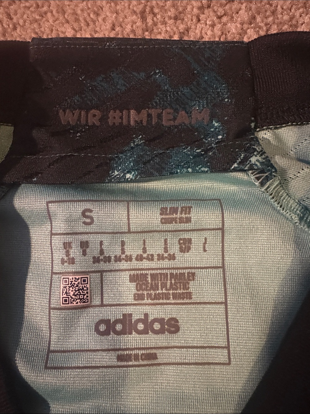 Adidas Women’s S Teal, Green and Black Germany Football Jersey with Gold Accents - Picture 6 of 8